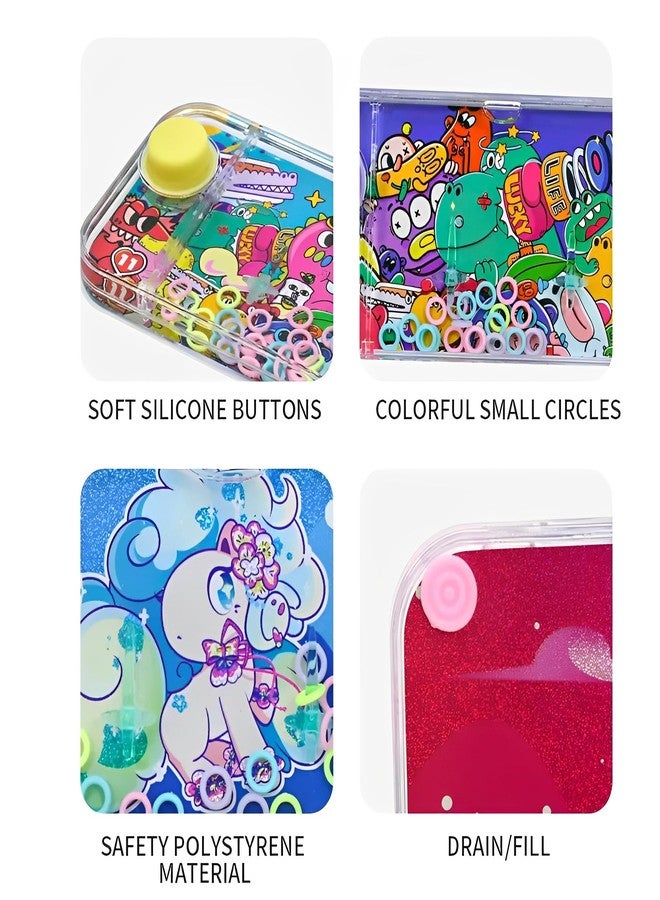 DISILA Traders Present's Transparent Water Game (One Buttons) for Kids, Ring Game, Handheld Game, Water Game for Kids Water Console Handheld Game (Random Color and Design- Pack of 1) - Image 2
